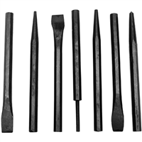WILMAR 1937 7 pc Punch & Chisel Set