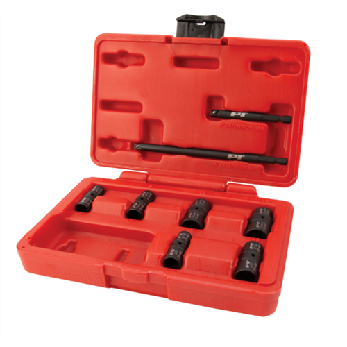 8pc 1/4" Dr. Flip Socket Set