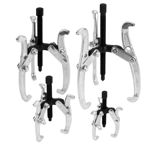 4pc 3-Jaw Gear Puller Set