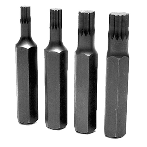 4pc Metric 12 point Bit Set