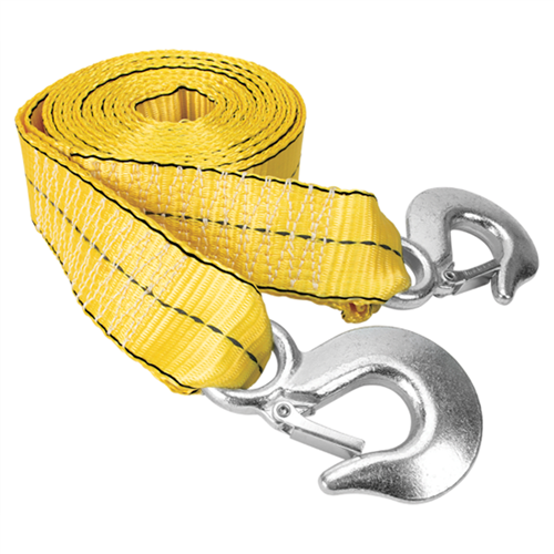 2" x 15' Tow Strap w/ Hooks