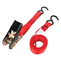 4pk 1" x 10' Tie Down Straps