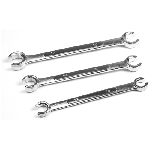 3-Piece Metric Flare Nut Wrench Set