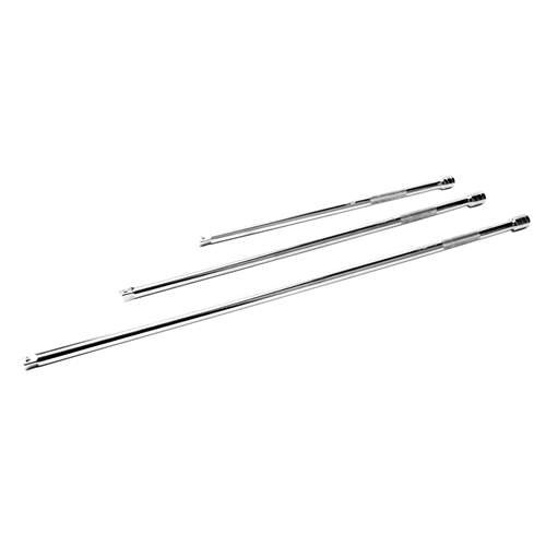 3-Piece 3/8" Drive Long Extension Set