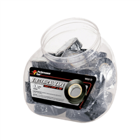WILMAR W501D Black 7 mil Electrical Tape, 30 ft. Rolls, Fish Bowl 24-Piece Merchandiser