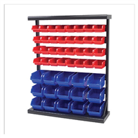 Wilmar Corp. / Performance Tool W5193 Metal Storage Rack W/Plastic Storage Bins