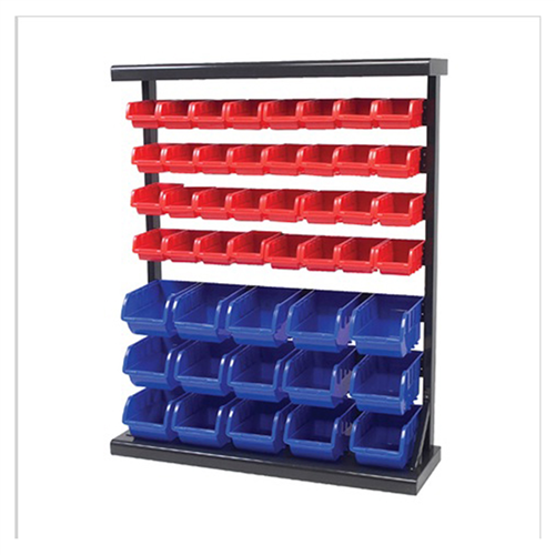 Wilmar Corp. / Performance Tool W5193 Metal Storage Rack W/Plastic Storage Bins