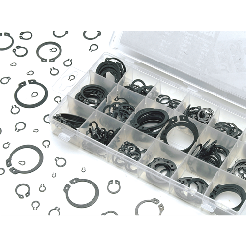 300 Piece Snap Ring Hardware Kit