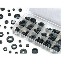 125 Piece Rubber Grommet Hardware Kit