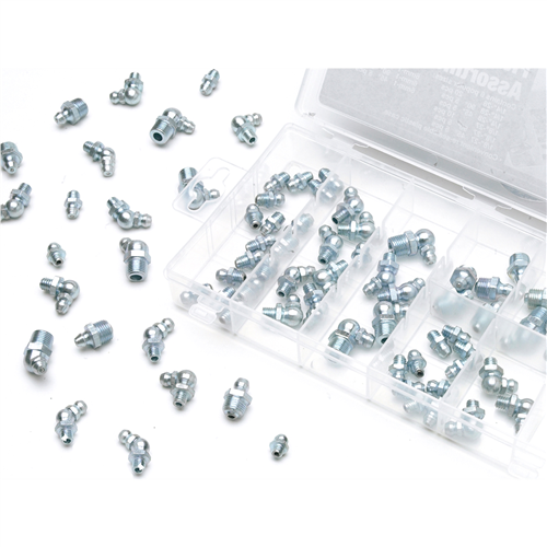 70 Piece Grease Fitting Hardware Kit