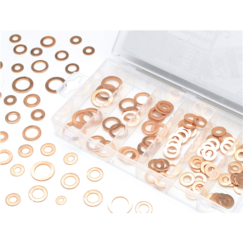 110 Piece Copper Washer Hardware Kit