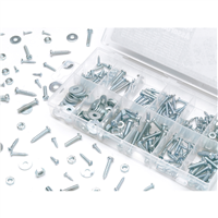 WILMAR W5221 347 Piece SAE Nut and Bolt Hardware Kit