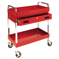 Wilmar Corp. / Performance Tool W54004 2 Shelf Utility Cart W/Drawer