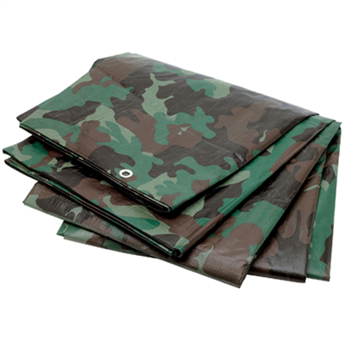 8 x 10 Green Camouflage Tarp