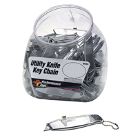 50 Individual Utility Knife and Key Chain