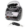 Wilmar Corp. / Performance Tool W989 Rubber Grp Folding Knife Fishbowl 50 Pcs