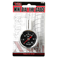 31 Incorporated 15-955 Mini Dial Tire Gauge Carded