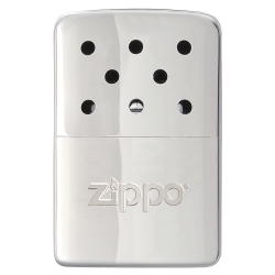 ZippoÂ® 6-Hour Refillable Hand Warmer, High Polished Chrome