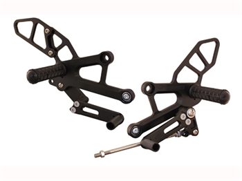 05-0375B - Honda 2011-2014 CBR250R / 2013-2018 CBR300R/F  Adjustable Rearset Kit