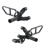 05-0625 - Ducati 749/999 (all) RearSets, Black W/Shifter