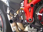 05-0640 - BLACK Ducati 848/1098/1198, 848 Evo Std Shift Only Rear Set Kit
