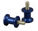 27-0600C - 6mm Swingarm Spools - Blue Anodized