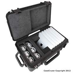 CaseCruzer iPad 6 Pack Carrying Case. (Restocking fee 20%)