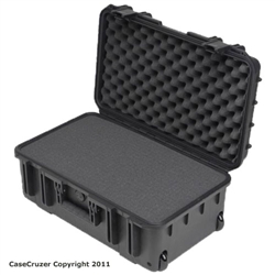 CaseCruzer KR2011-08-F case with cubed foam (with wheels).