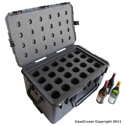 24 Bottle Wine Carrier with Wheels - WineCruzer