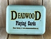Deadwood Playing Cards w/ Tin