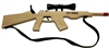 AK-47 Combat Rifle with Scope and Sling