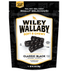 Wiley Wallaby Aussie Style Black Licorice (Economy Case Pack) 10 Oz Bag (Pack of 10)