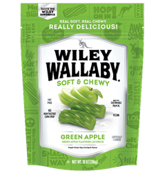 Wiley Wallaby Gourmet Australian Style Liquorice Gourmet Liquorice, 10-Ounce (Pack of 10)