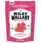 Wiley Wallaby Gourmet Australian Style Liquorice Gourmet Watermelon Liquorice, 10-Ounce (Pack of 10)