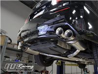 RR Racing Quad Tip Full Catback Exhaust for Lexus ISF