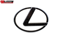 RR Racing Lexus IS Front Carbon Vented L Badge