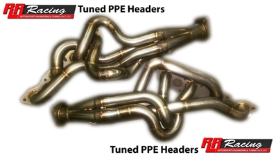 RR Racing Tuned PPE Racing Equal Length Headers for Lexus RCF and GSF and IS500
