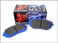 Endless MX72 Front + Rear Pads for Lexus RC F and GS F