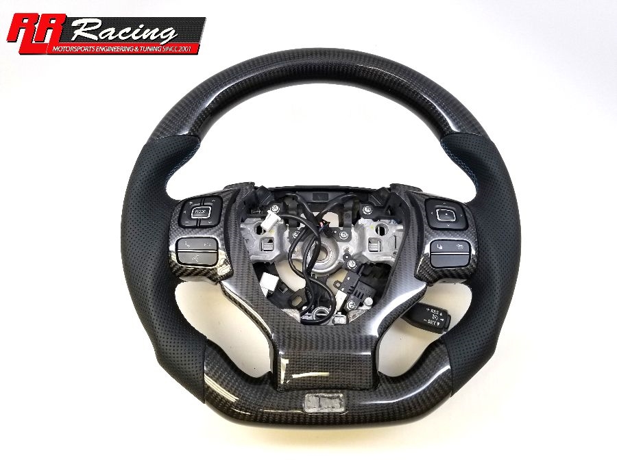 Custom Carbon Fiber Steering Wheel for Lexus ISX and RCX