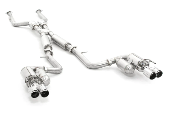 Ark Grip Exhaust with Polished Tips for Lexus IS300/IS350 AWD
