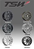 TSW Wheels for Lexus