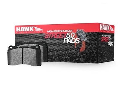 Hawk HPS 5.0 Street Rear Brake Pads (factory rear vented disc)