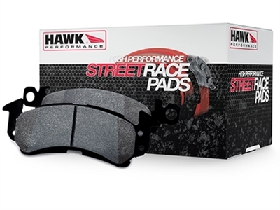 Hawk HP-Plus Street/Track FRONT brake pads (factory 292mm front rotors)