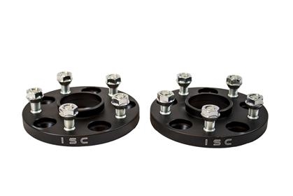 ISC Suspension 5x114.3 Hub Centric Wheel Spacers 15m Black for Lexus
