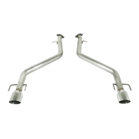 Remark  Axle Back Exhaust w/SS Double Wall Tips for Lexus IS250/IS350/RC300/RC350