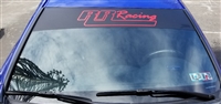 RR Racing Windshield Decal