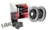OE Slotted Brake Kit Front & Rear W/ Pads 14+ IS250