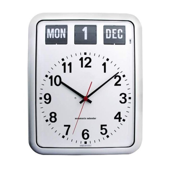 Day and Date Clock for Alzheimer's | Easy Read Wall Clock I Alzstore