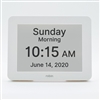 robin reminder day clock with alarm reminders for Alzheimer's and dementia