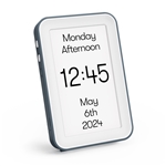 Relish reminder day clocks and digital list to help plan for those with Alzheimer's dementia and memory loss